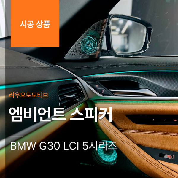 BMW G30 LCI 5시리즈 엠비언트 스피커
